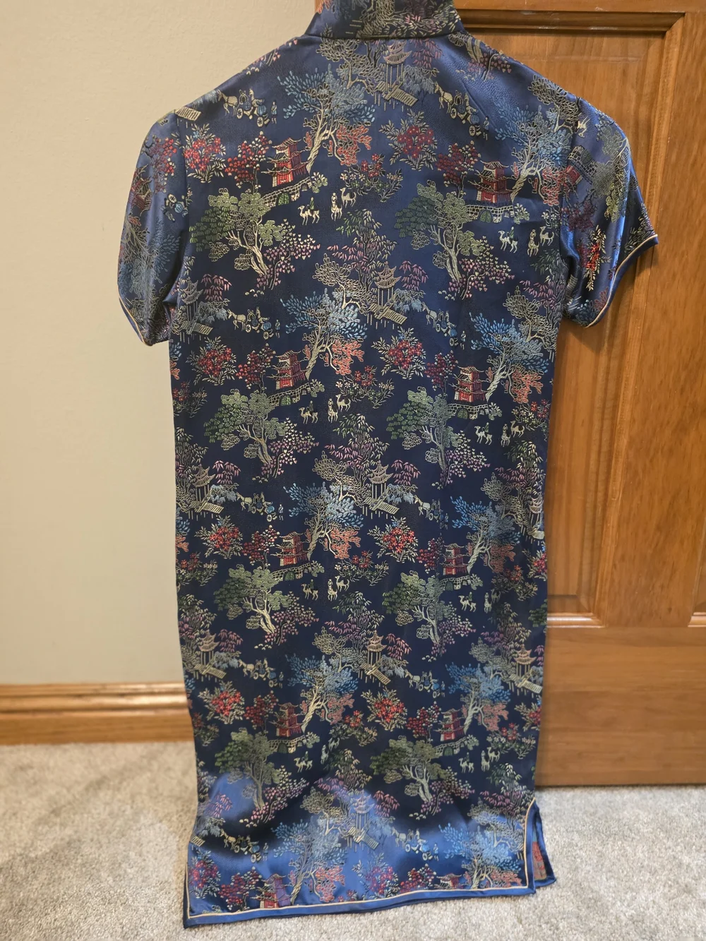 Vintage 1992 Girls Size 12 Silk Kimono Disney World